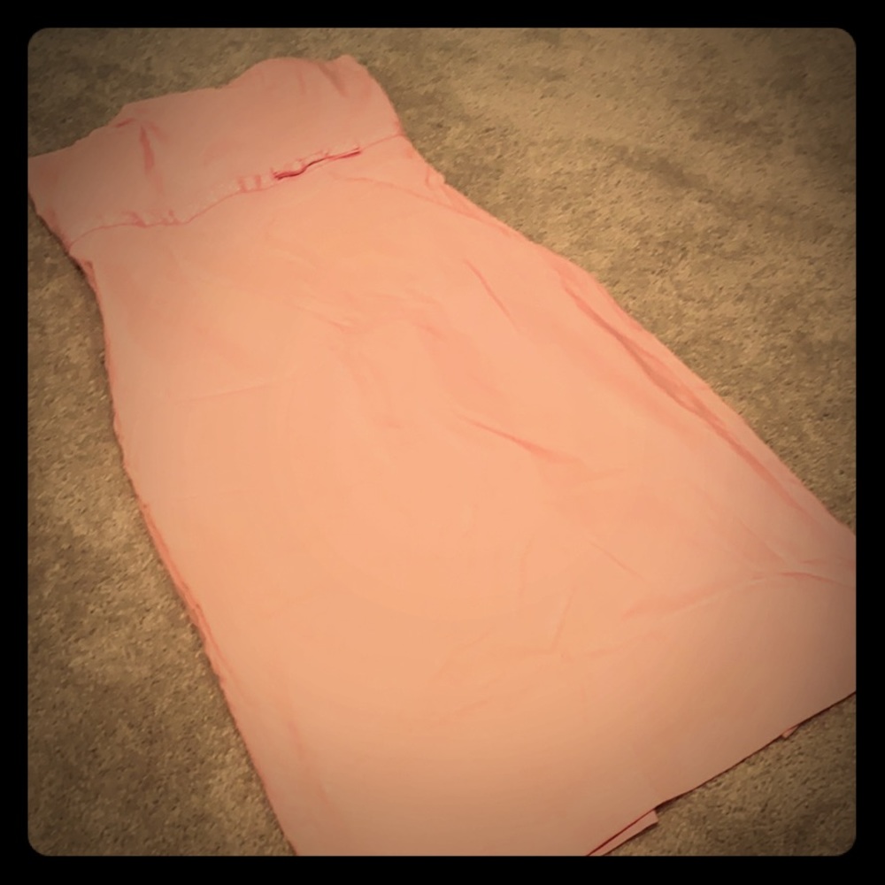 Express A-Line Pink Dress